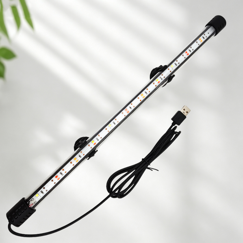 Aquarium Marine Lights - 18-58cm USB Vollspektrum Aquarium LED-Lichtleiste Wasserdichte