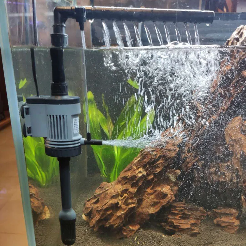Marine Aquarium Hardscape - SUNSUN Silent EP Series Aquarium 3-in-1