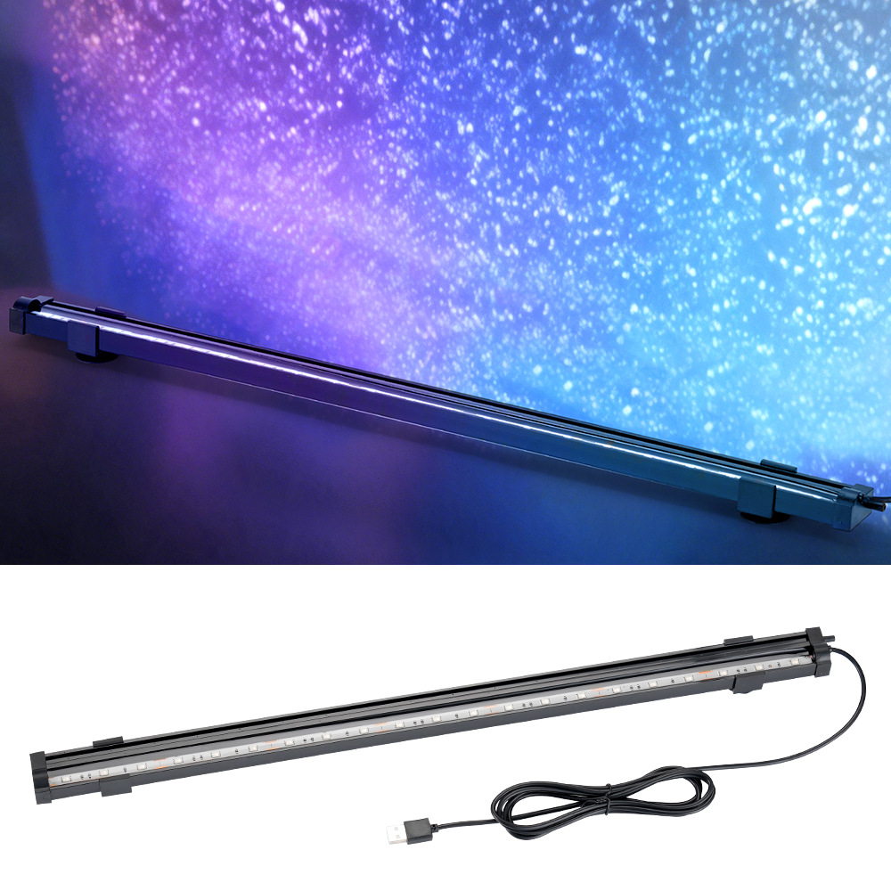 Aquarium Marine Lights - USB LED Aquarium-Luftblasenlicht mit automatischer RGB-Farbwechsel-Funktion,