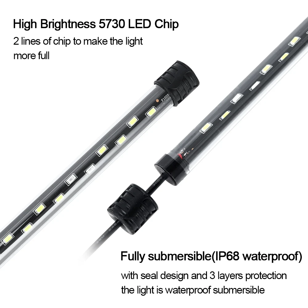 58CM Aquarium Licht LED Pflanz – Aquarium Marine Lights Bewertung und Preis