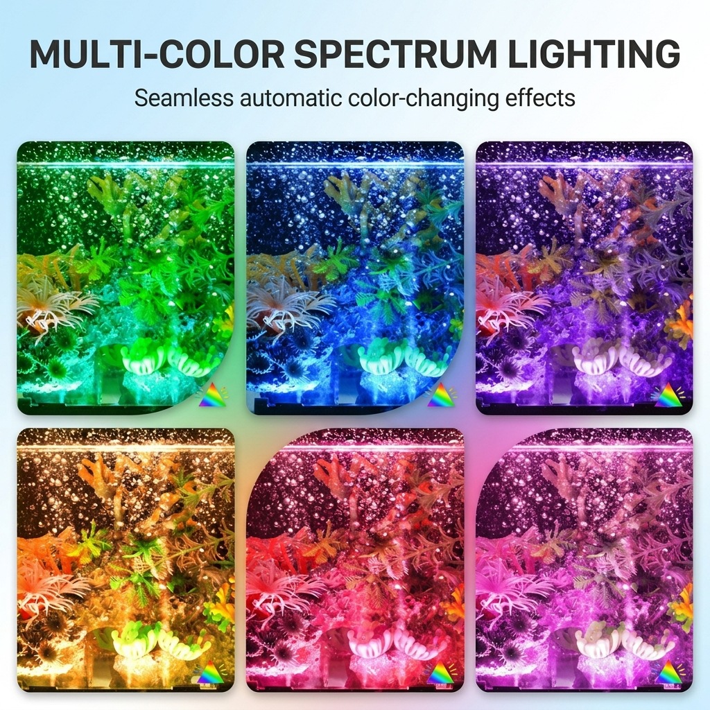 USB LED Aquarium-Luftblasenlic – Aquarium Marine Lights Bewertung und Preis